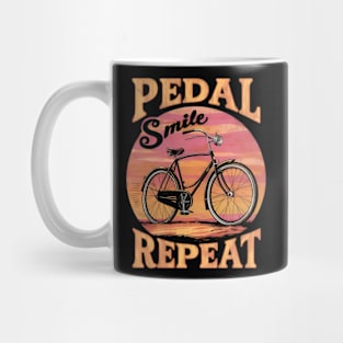 Pedal Smile Repeat Mug